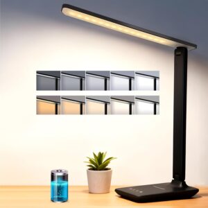 karidi LED-Schreibtischlampe kabell...