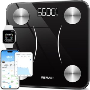 INSMART Digitale Personenwaage mit ...