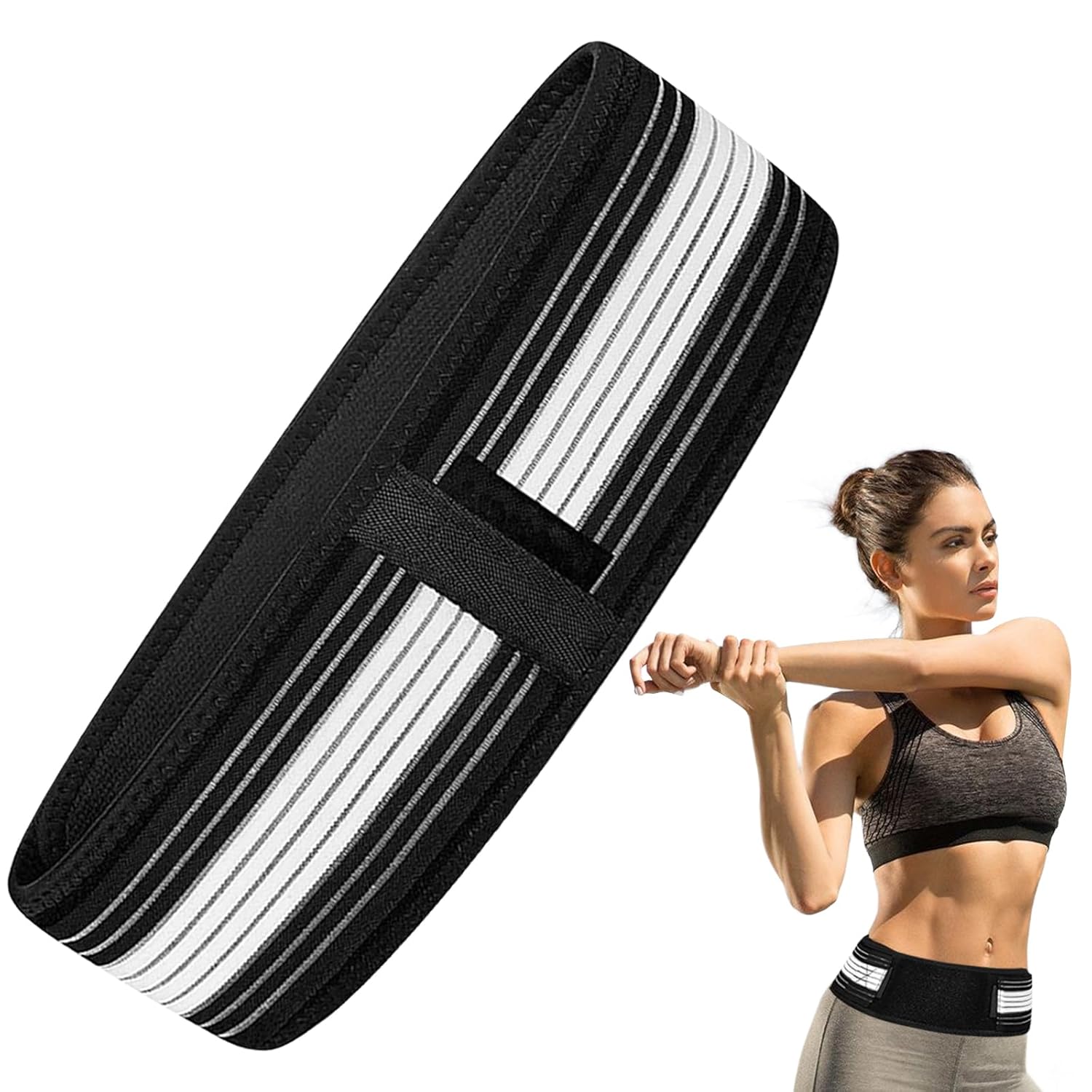 Orthopädischer Gürtel für orthopädischen Ischiasgürtel, 140 cm, orthopädischer Gürtel, Beckengürtel für Männer und Frauen, Iliosakralgelenk-Lendenwirbelstützgürtel, zur natürlichen Linderung gegen Ischias und Hüfte, Rückenschmerzen