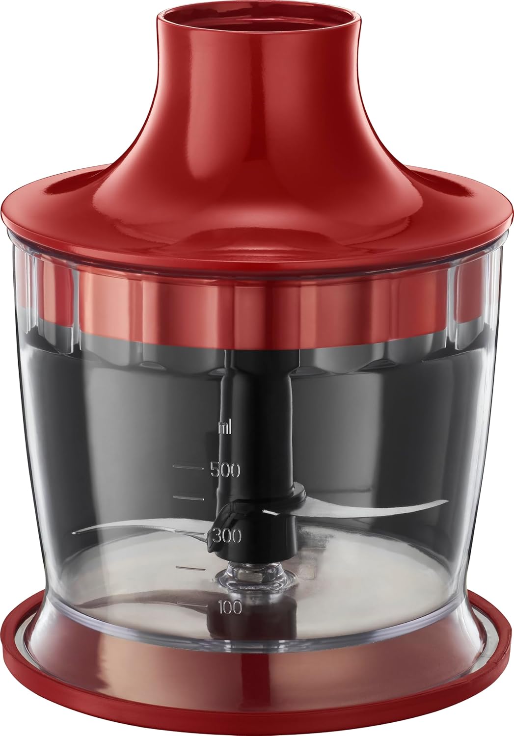 Russell Hobbs 24730-56 Desire Küchenmaschine, 2 Geschwindigkeitsstufen, Pulse/Ice-Crush-Funktion, Rot/Schwarz – Bild 6