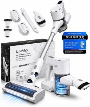 BLAXX LVX Akku-Staubsauger – 60 M...
