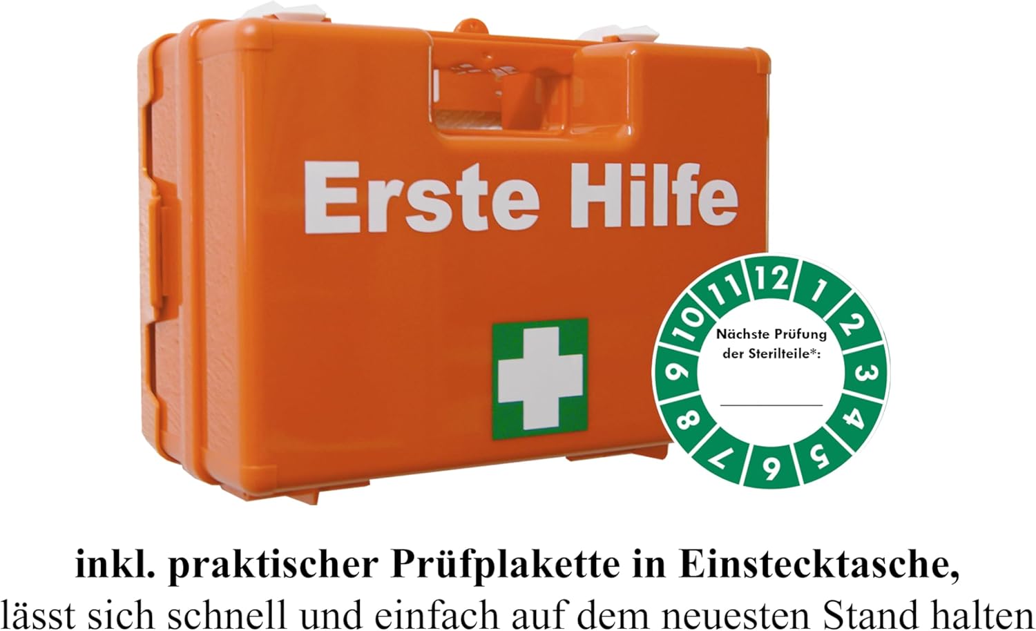 Gastro-Erste-Hilfe-Koffer für Betriebe nach DIN EN 13157 inklusive Augenspülung + Feuergel + detektierbare Pflaster + Hydrogel-Verbände – Bild 7
