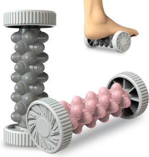 2 Stück Fußmassageroller für Pla...