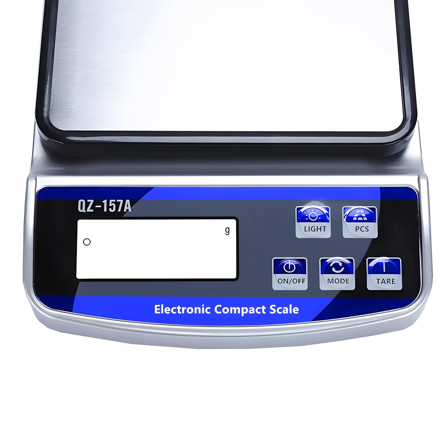 Retoo Digitale Küchenwaage aus Edelstahl, belastbar bis 15 kg, Digitalwaage mit LCD-Display, Waage mit Tarafunktion und Zählfunktion, perfekt für Küche, Laden – Bild 3