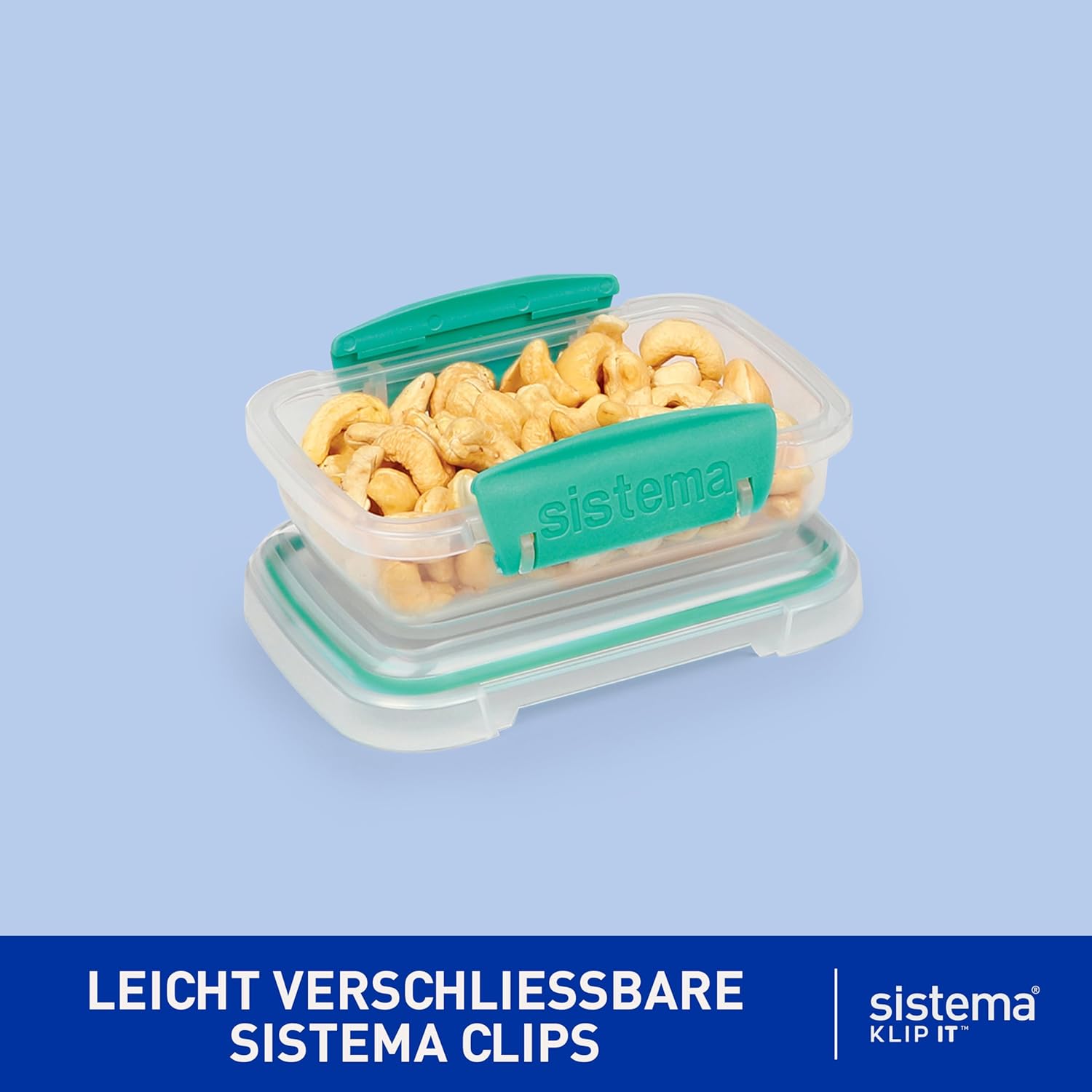 Sistema Frischhaltedosen | Behälter für die Zubereitung von Mahlzeiten mit Deckel, Lunchboxen, Snackbehälter und mehr | Stapelbar und luftdicht | BPA-frei | 20 Stück – Bild 2