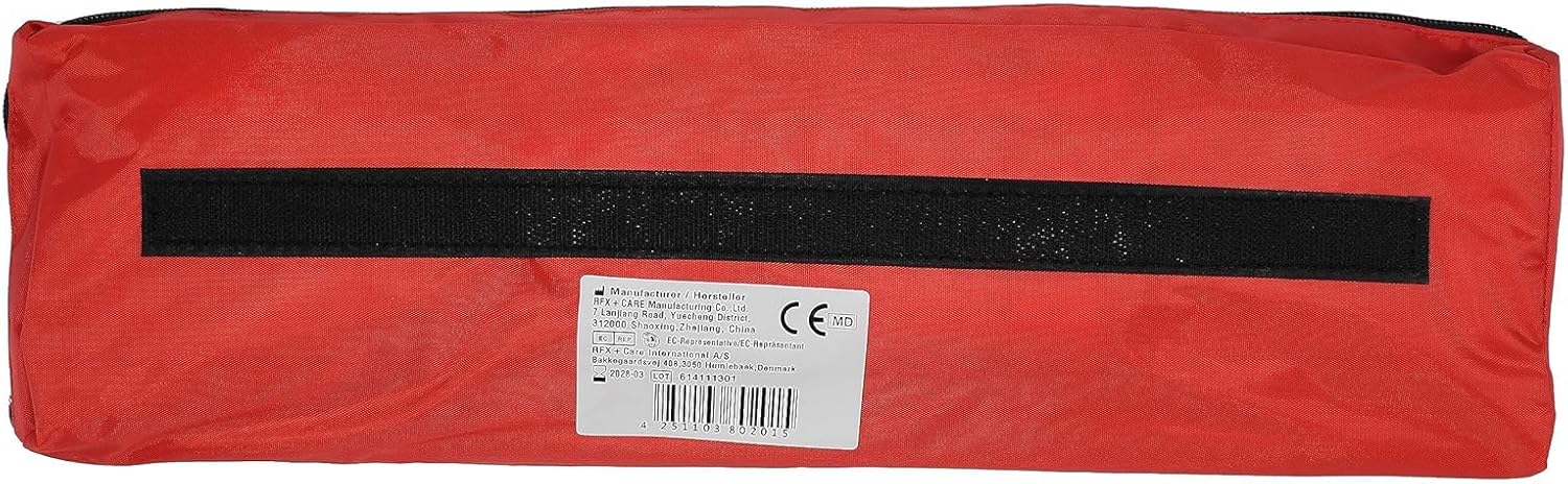 Kombitasche 2-in-1 Auto-Verbandtasche Safe Duo Rot | Verbandsmaterialien Neueste Norm 13164:2022-02 | Euro-Warndreieck | Erste-Hilfe-Set fürs Auto – Bild 4