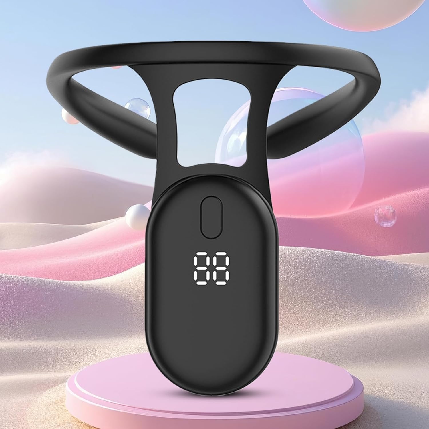 Intelligenter Haltungstrainer mit intelligenter Vibrationserinnerung für Männer und Frauen (schwarz) – Bild 7