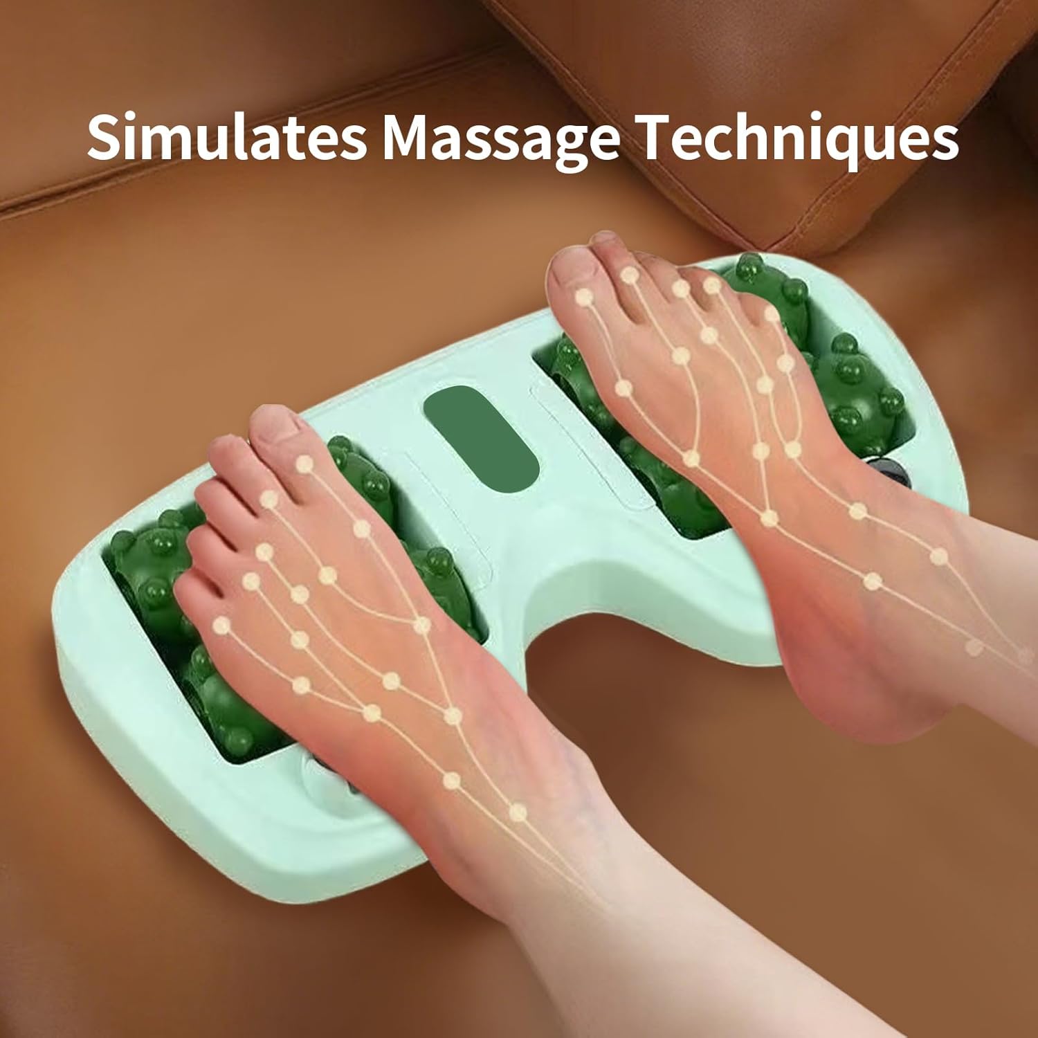 Fußroller-Massagegerät – umkehrbarer Fußmassageroller, Trainingszubehör, tragbares Entspannungsgerät für Läufer, Sportler, Senioren, Reisen, Geschäftsreisen, Entspannung – Bild 3