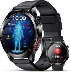 Herren-Smartwatch mit EKG + HRV/B-D...
