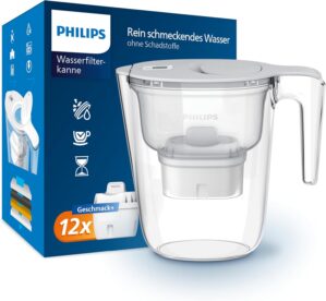 Philips Wasserfilterkanne +12 Micro...