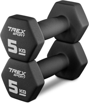 TREX SPORT Neopren-Hanteln-Set | Ha...