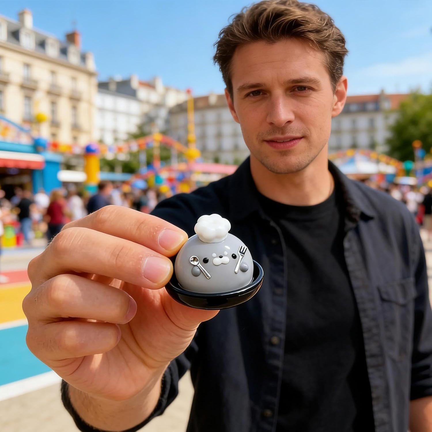 Squishy-Spielzeug für Kinder, Soft Seal-Taschenspiele, lustiges Spielzeug zum Stressabbau, süßes weiches Squishy-Spielzeug, tragbares Entspannungsgerät für Kinder, Erwachsene, Büros, Arbeit, Klassenzimmer – Bild 3