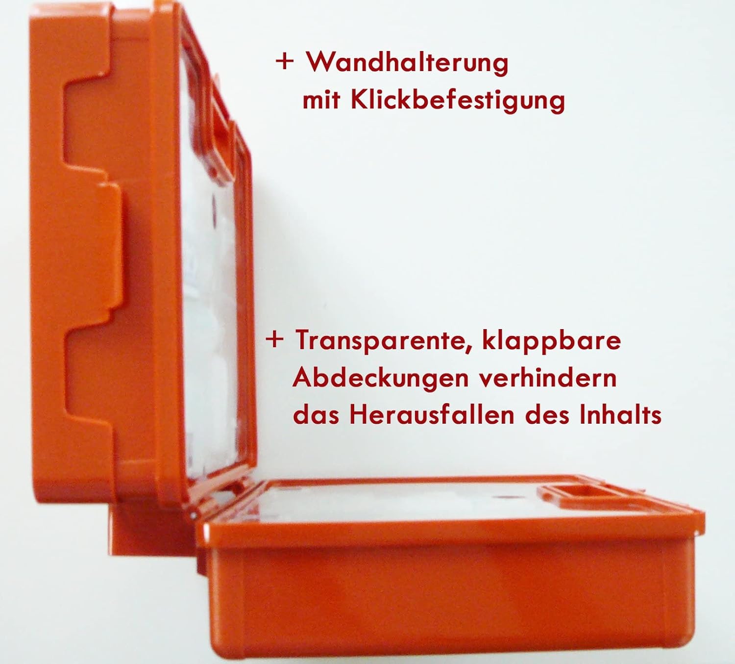 Gastro-Erste-Hilfe-Koffer für Betriebe nach DIN EN 13157 inklusive Augenspülung + Feuergel + detektierbare Pflaster + Hydrogel-Verbände – Bild 9