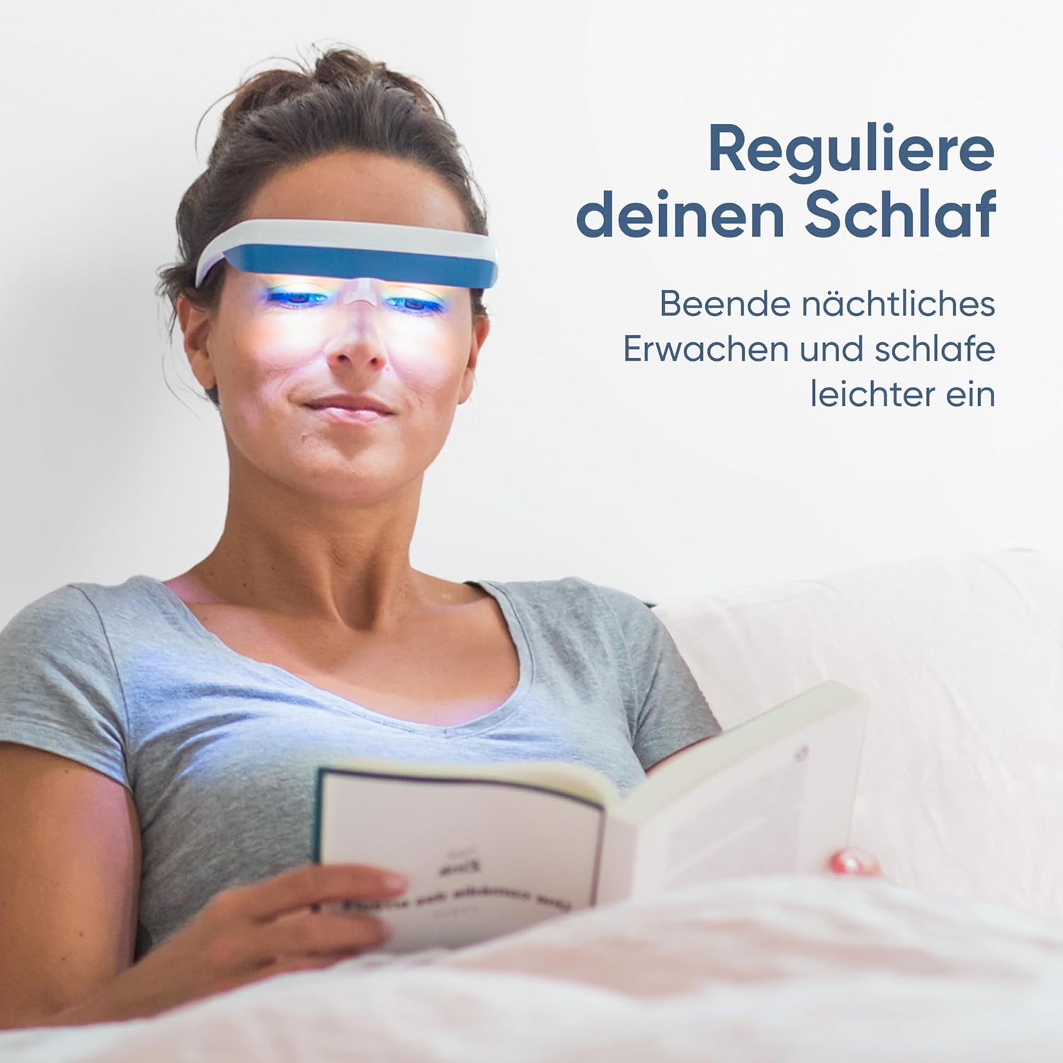 Luminette 3 Lichttherapiebrille – Tragbare Tageslichtlampe gegen Schlafprobleme, Winterdepression, Jetlag – Natürliche Sonnenlichttherapie – Über 300.000 zufriedene Benutzer – Bild 3