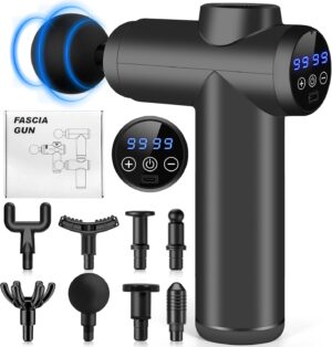 AQXONG Mini-Muskelmassagepistole, t...