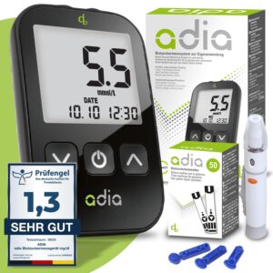 adia Blutzuckermessgerät (mmol/L, ...