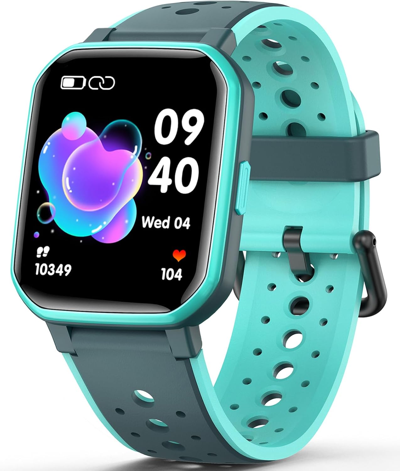 JOYELE Kinder-Smartwatch für Jungen und Mädchen, Fitness-Aktivitäts-Tracker-Uhr, IP68 wasserdicht, 19 Sportmodi, Herzfrequenz-Schlafmonitor, Schrittzähler, Kindergeschenke für Teenager