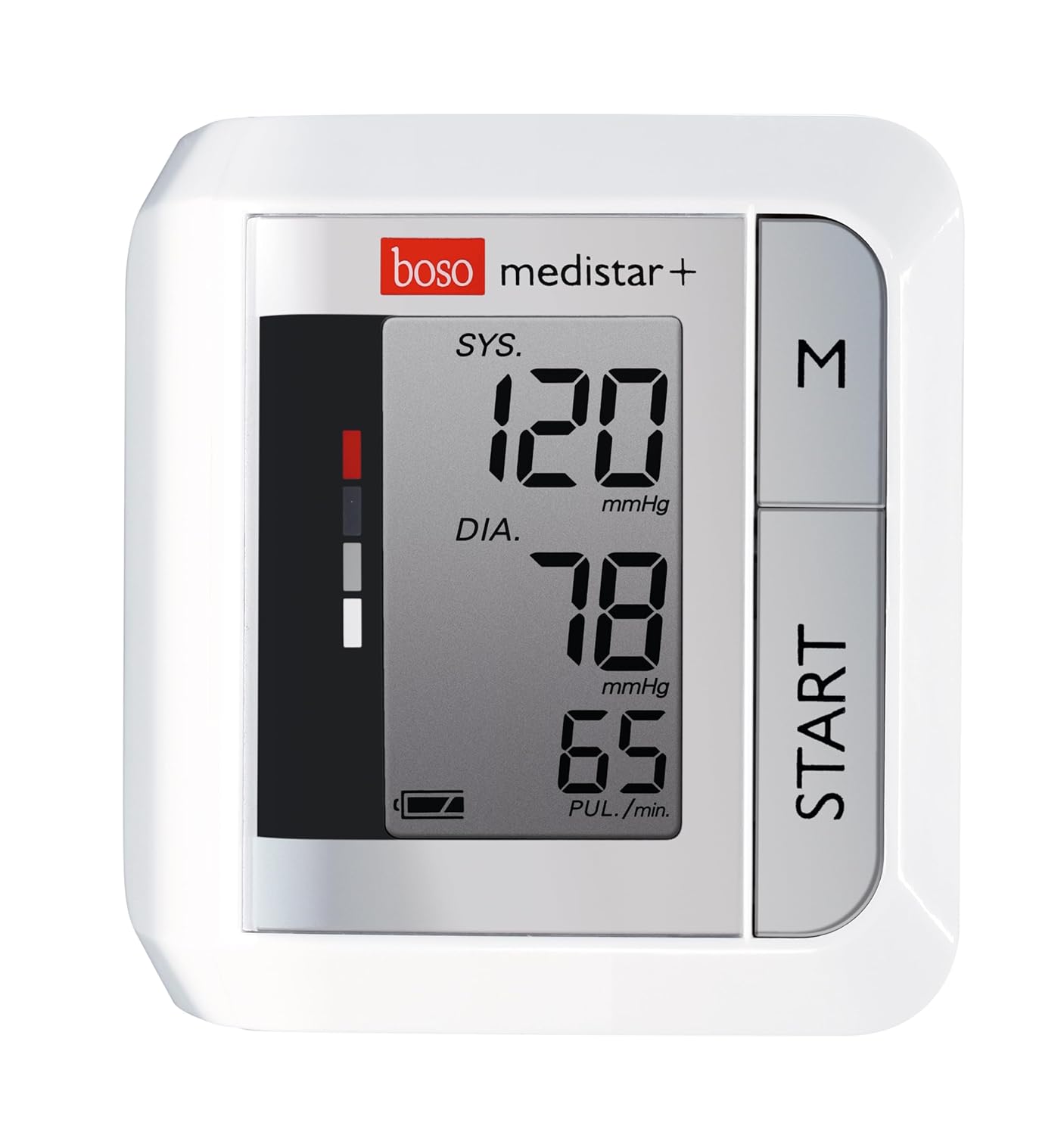 Boso Medistar+ Blutdruckmessgerät-Manschette mit Speicher für 90 Messungen, extragroßem Display und Arrhythmie-Erkennung – inkl. Handgelenksmanschette, 13,5–21,5 cm – Bild 12