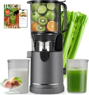 Slow Juicer 400 W, 152 mm extra gro...