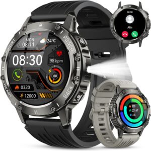 Militär Smartwatch Herren Fitnessu...