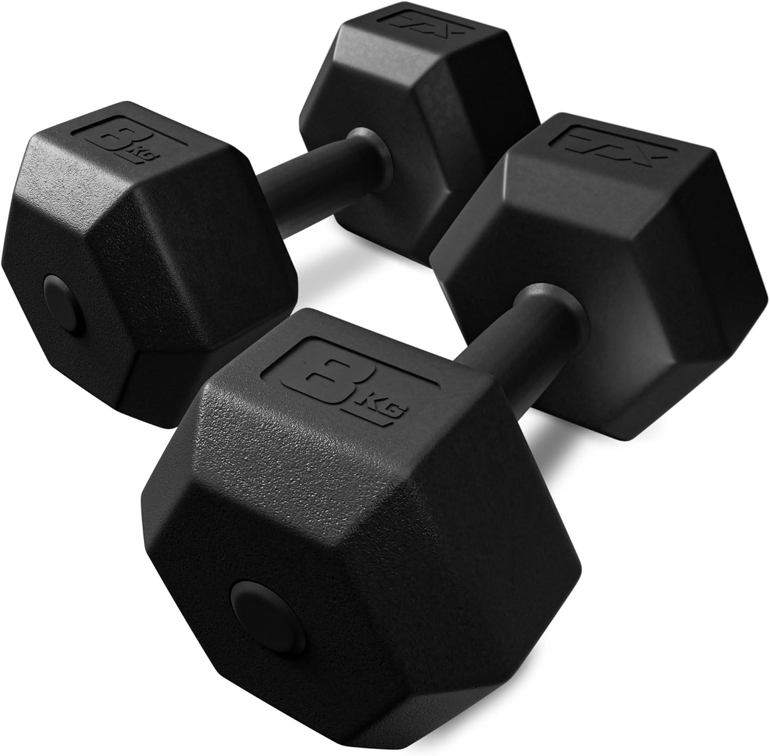 TREX SPORT Hantel-Set | Hanteln 2er Set 2 kg - 20 kg | Hanteln Damen & Herren Set Hantelset