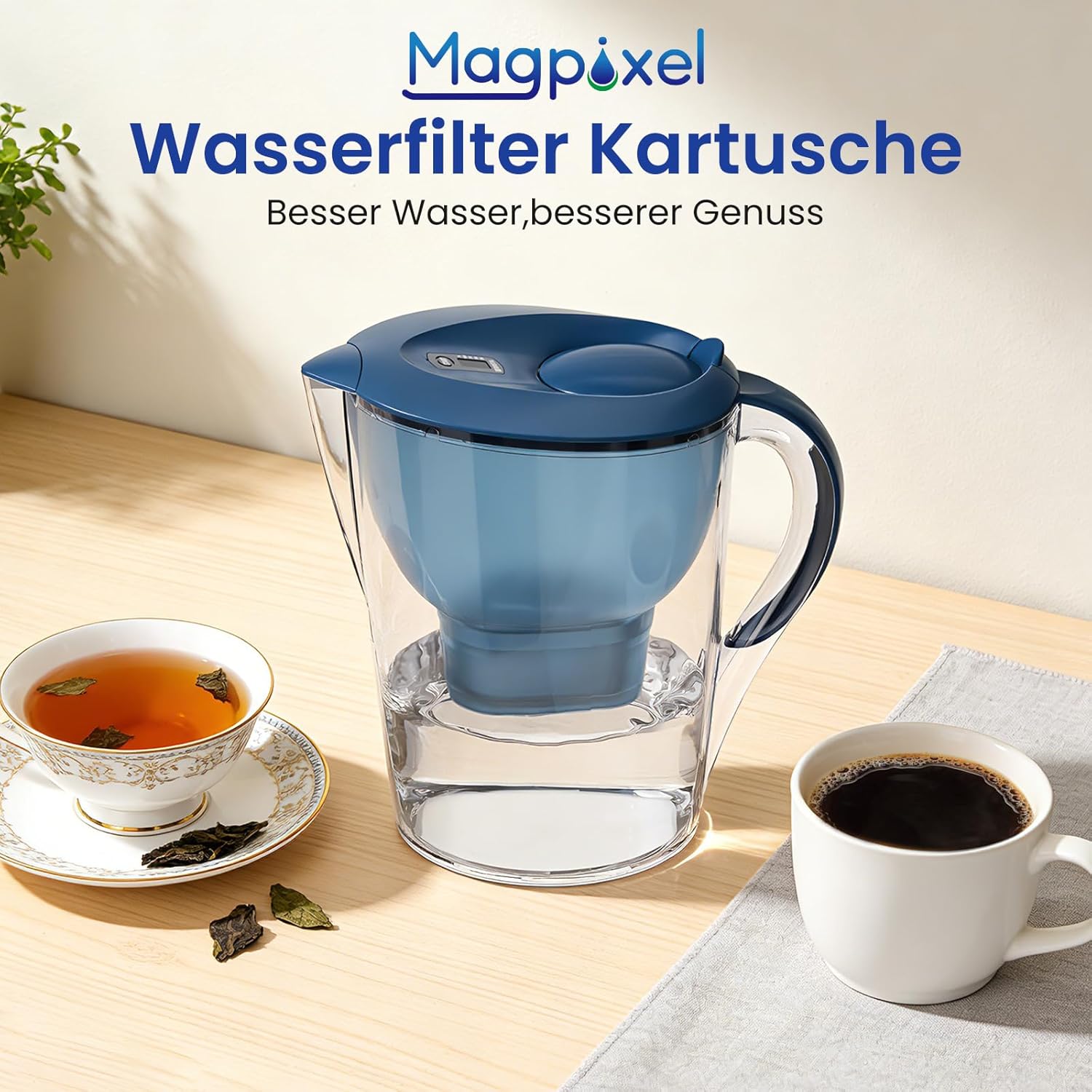 Wasserfilter Kartusche für BRITA Filter, 12er-Pack, Passend für alle BRITA Wasserfilter-Kannen, Extra Kalkschutz, Reiner Wassergeschmack, filtert PFAS, Chlor, Kalk, Metalle, Ultimativer Geräteschutz – Bild 6