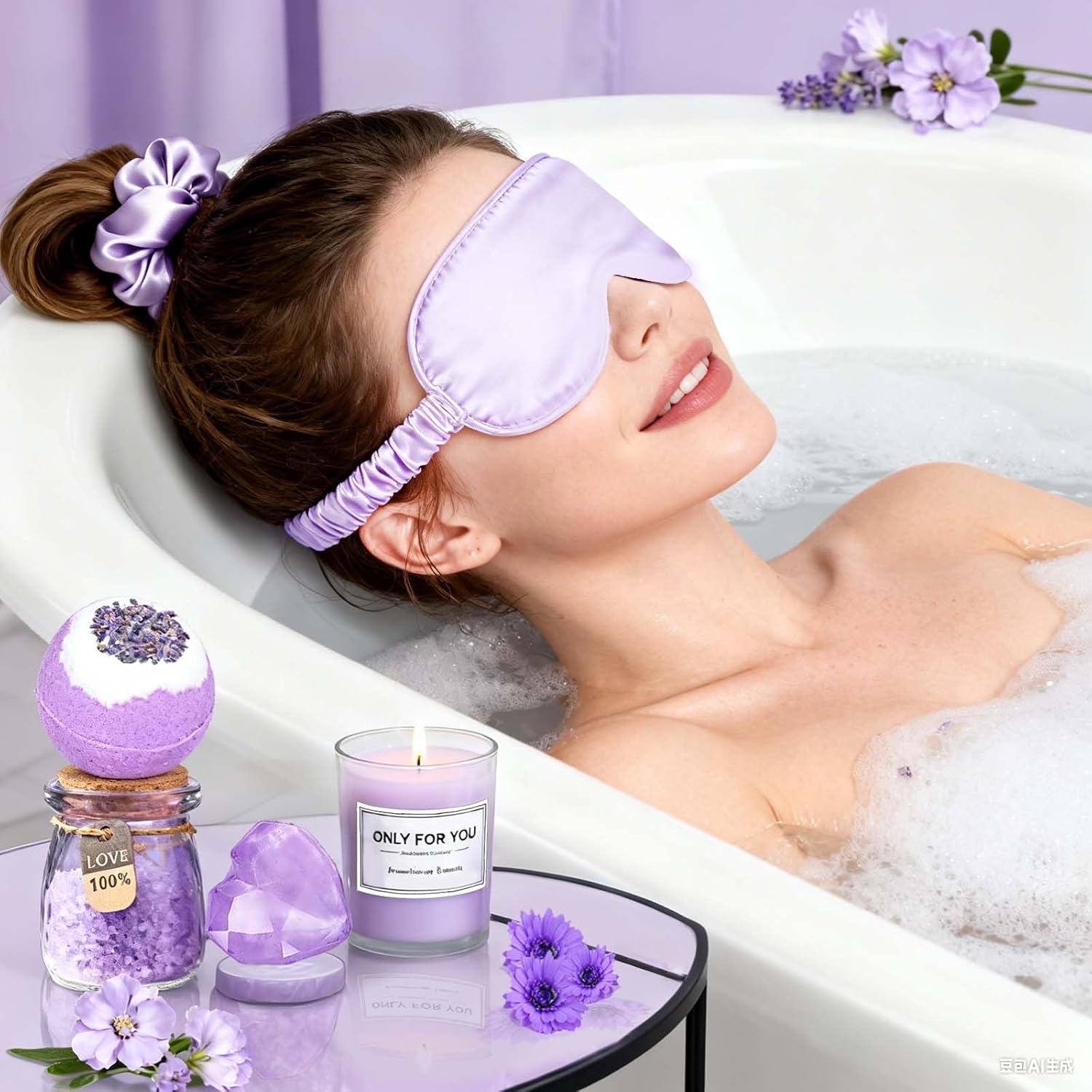 Geschenke für Mütter und Frauen, Geschenkset für beste Freundinnen, 12-teiliges Kuscheldeck-Geschenk mit 40-Unzen-Edelstahl-Weinbecher als Geburtstagsgeschenke für Mütter, Frauen, beste Freundin, Oma, Schwester – Bild 7