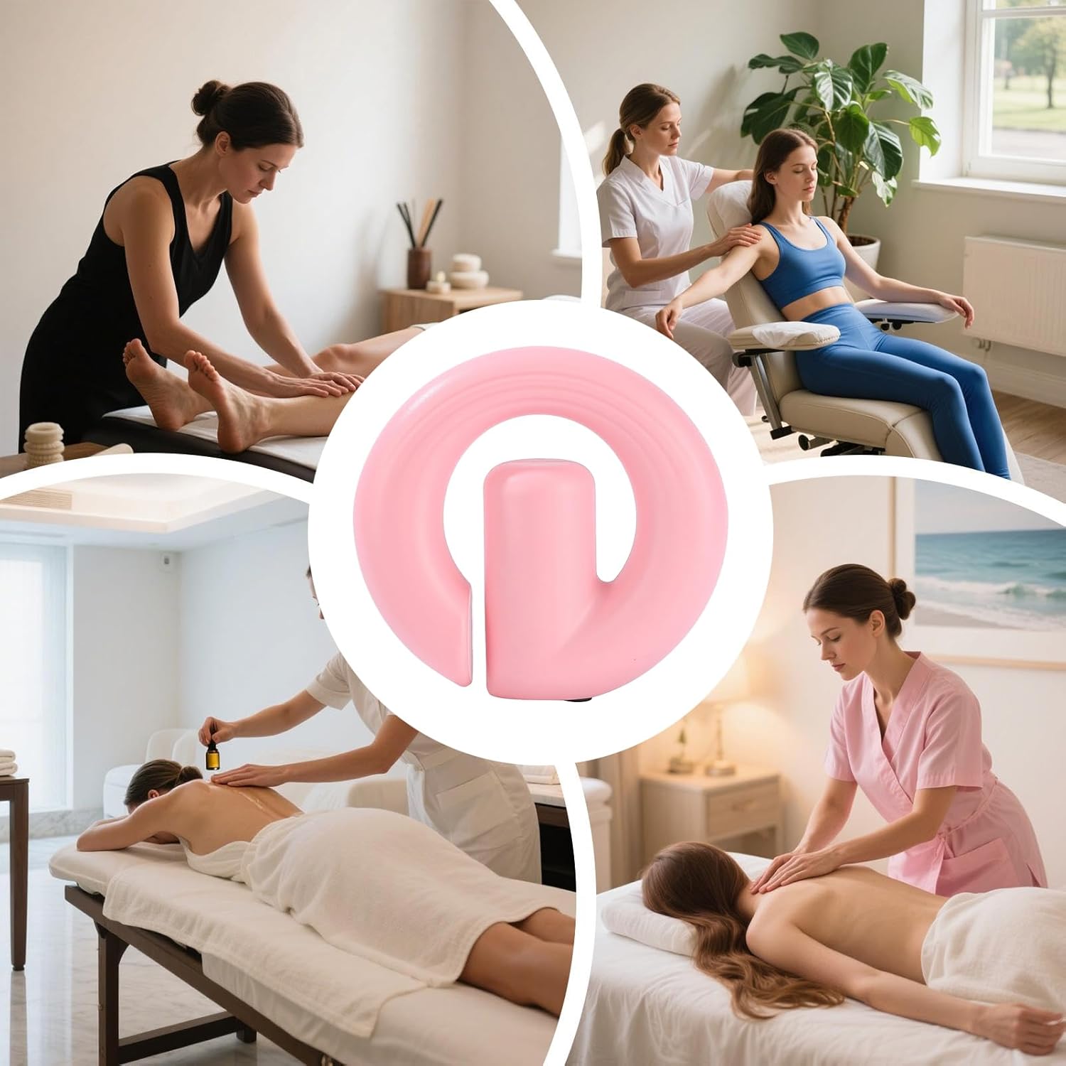 Handmassagegerät, persönliches Handmassagegerät, tragbares Entspannungsgerät für Körper, Nacken, Füße, Gesicht, Beine, Taille – Bild 4