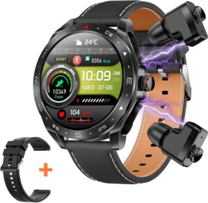 Smartwatch mit Bluetooth-Kopfhörer...