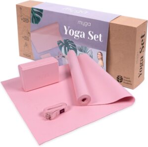 Myga Yoga-Starter-Set – Yogamatte...