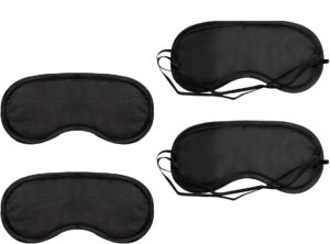 4 Stück Schlafmasken, ultraweiche ...