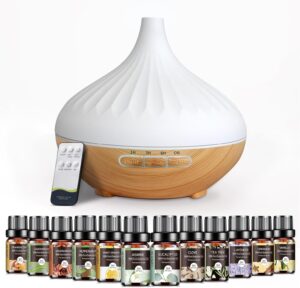 AESHORY 500 ml Aromadiffusor mit 12...