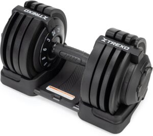 TREXO Verstellbare Hantel 18–40 k...