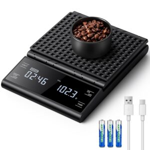 Digitale Kaffeewaage mit Timer, wie...