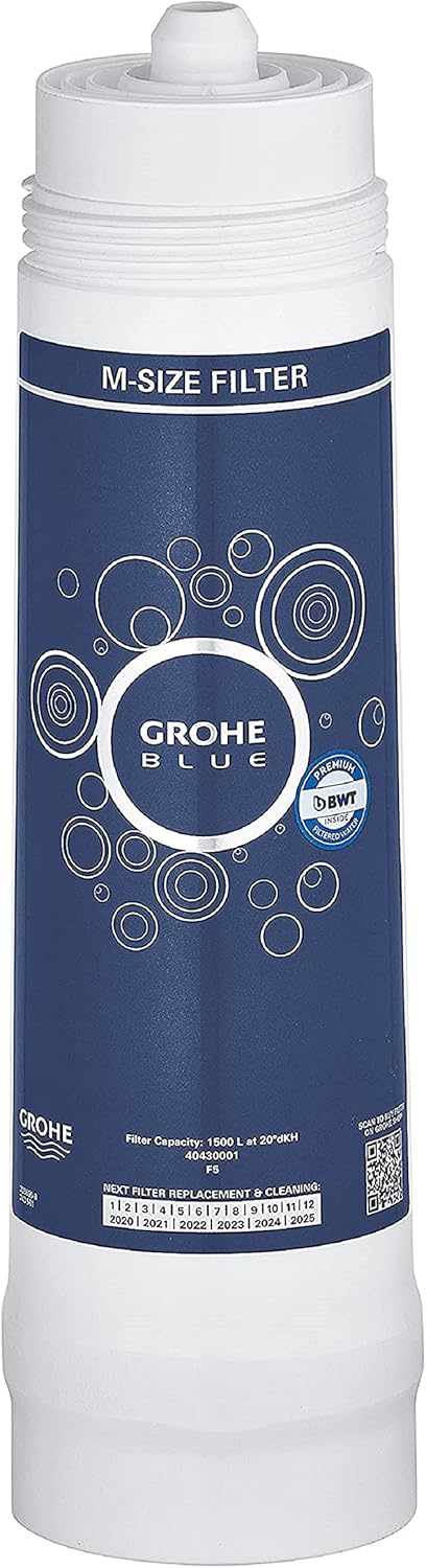 Grohe 40430001 1500-L Filter für Blaufiltersystem, Chrom, M – Bild 4