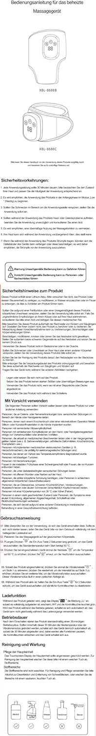 3-in-1-Rückenmassagegerät, Rückenmassagegerät, Schultermassagegerät, ergonomische Rückenstütze mit Traktionslifting und Vibrationsmassage und Wärmekompresse für Nacken, Schultern und Rücken – Bild 8