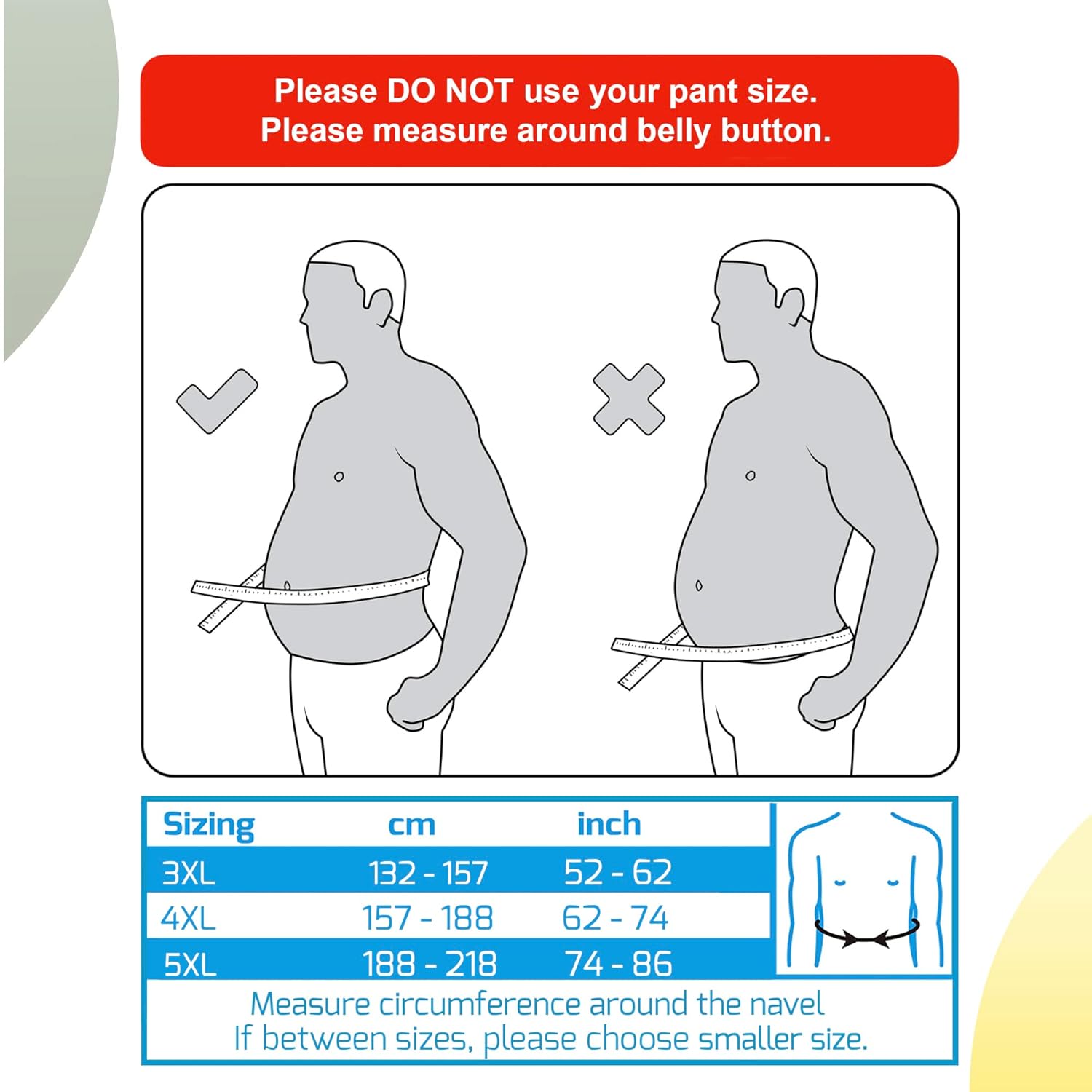 BraceUP Rückenbandage in Übergröße für Damen und Herren – 3XL bis 5XL, extra große Unterstützung für den unteren Rücken mit Riemen und Kompression, Bauchbandage in Übergröße (5XL) – Bild 3