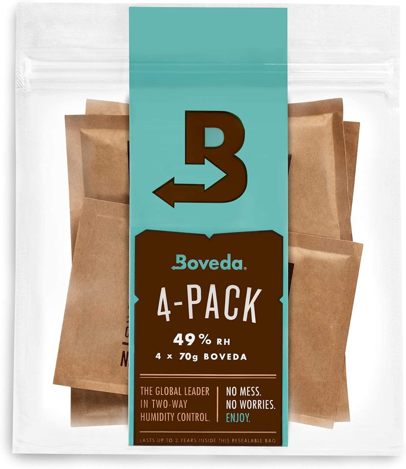Boveda 49 % RH Zwei-Wege-Luftfeuchtigkeitskontrolle für Gitarren und Holzinstrumente – 4er-Pack – Bild 9