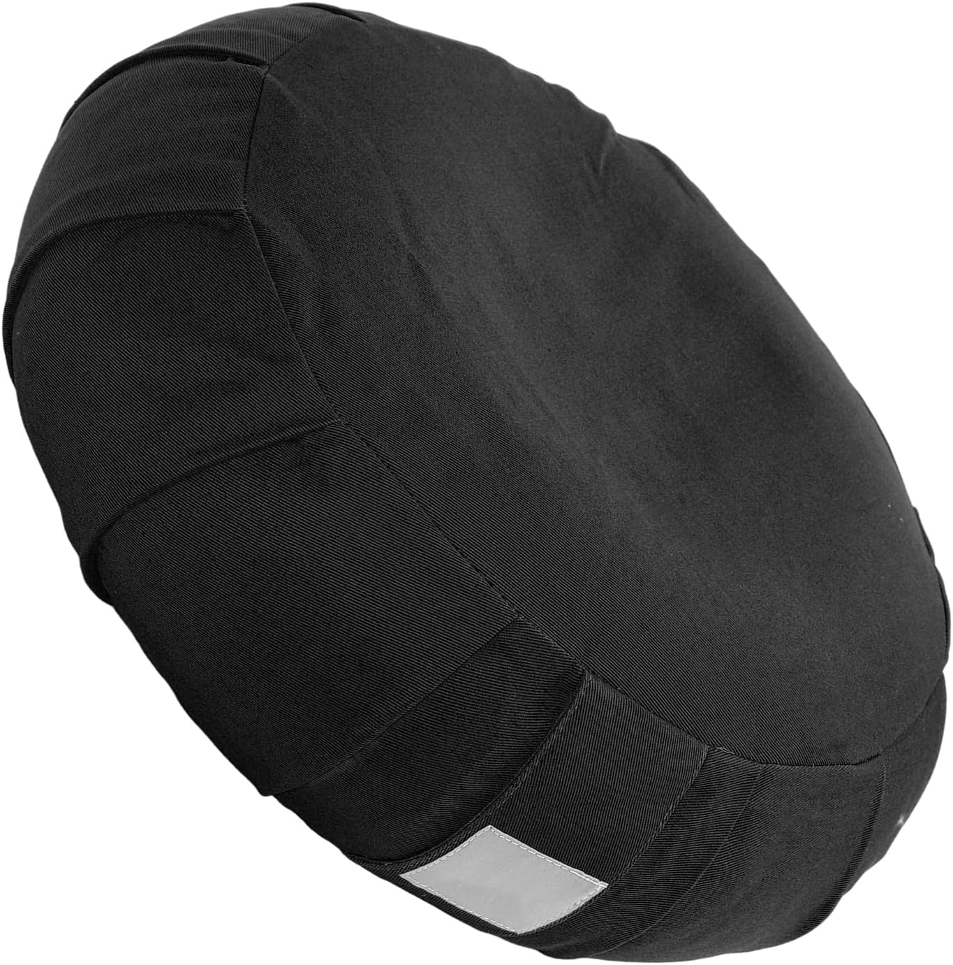 Buchweizenschalen-Meditationskissen, Yoga-Bolster, Kniekissen mit Baumwollbezug und Tragegriff für Yoga-Übungen, Meditation, Sofa, Erkerfenster – Bild 5