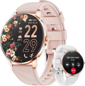 Damen Smartwatch mit Telefonfunktio...
