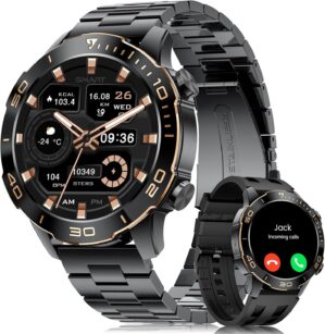 Herren-Smartwatch mit Telefonfunkti...
