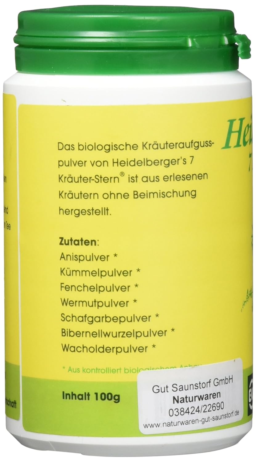 Gesundheitsversand A. Heine GmbH Bio Heidelberger 7 Kräuter Sterntee – Bild 3