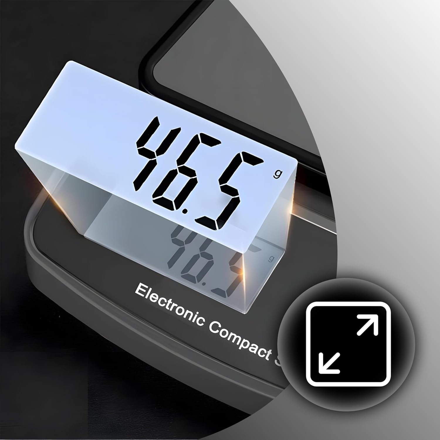 Retoo Digitale Küchenwaage aus Edelstahl, belastbar bis 15 kg, Digitalwaage mit LCD-Display, Waage mit Tarafunktion und Zählfunktion, perfekt für Küche, Laden – Bild 7