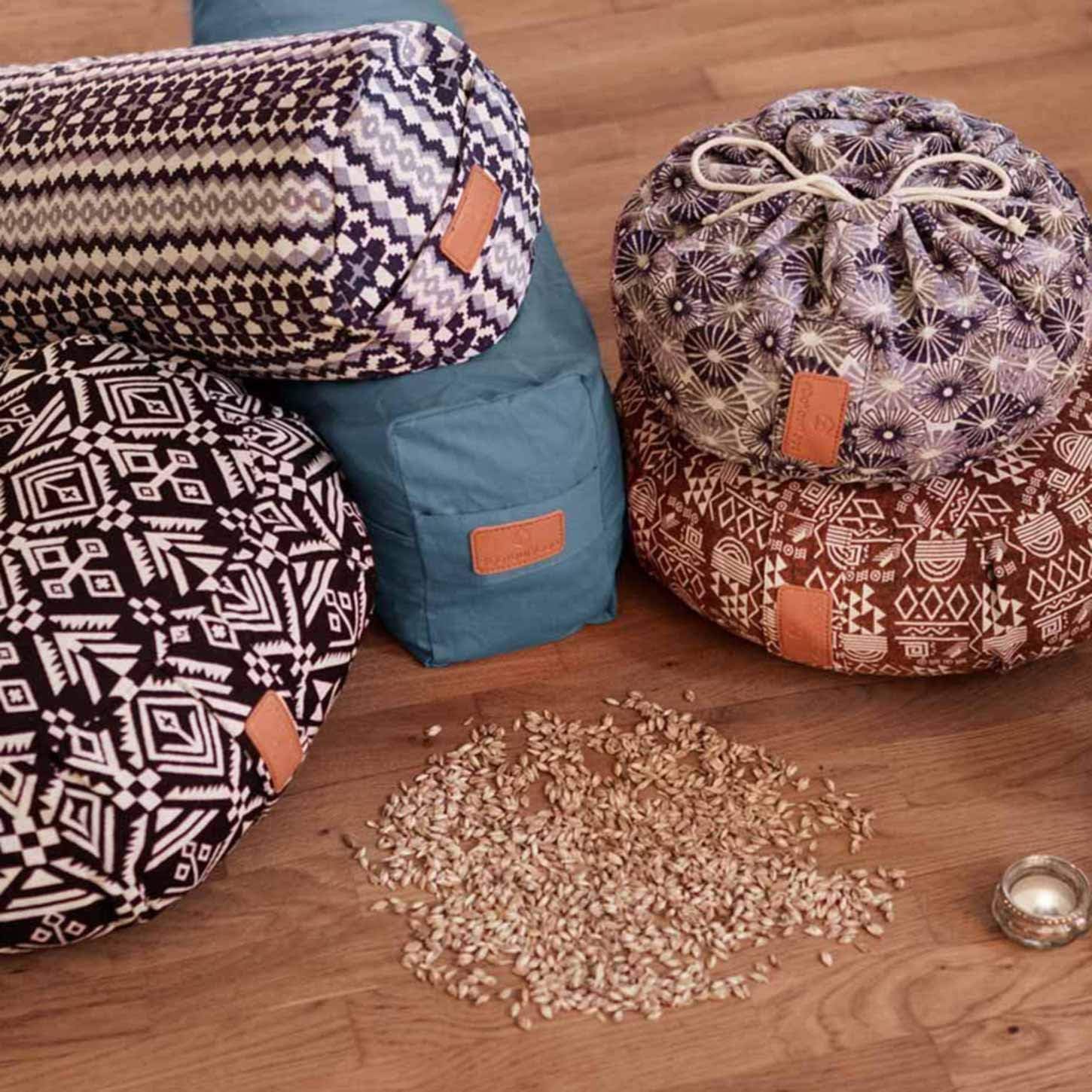 #DoYourYoga Bio-Dinkelspelz zum Füllen und Nachfüllen von Kissen und Nackenrollen, 1 kg bis 30 kg, KBA-Dinkelstreu, ideal für Yoga-Nackenrollen, gereinigt und entstaubt – Bild 2