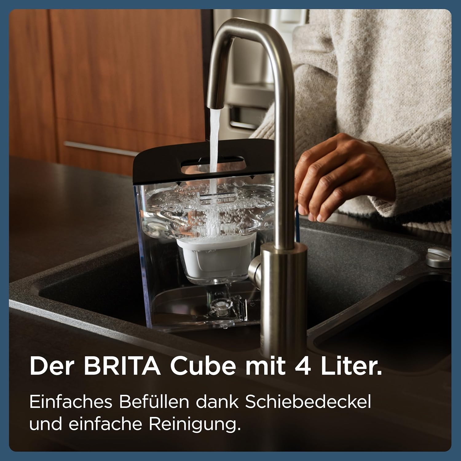BRITA Cube Heißwasserspender – Wasserspender für Zuhause (4 l) weiß – mit UV-C-Technologie, inklusive Maxtra Pro Extra Kalkschutz-Wasserfilterkartusche – Bild 6