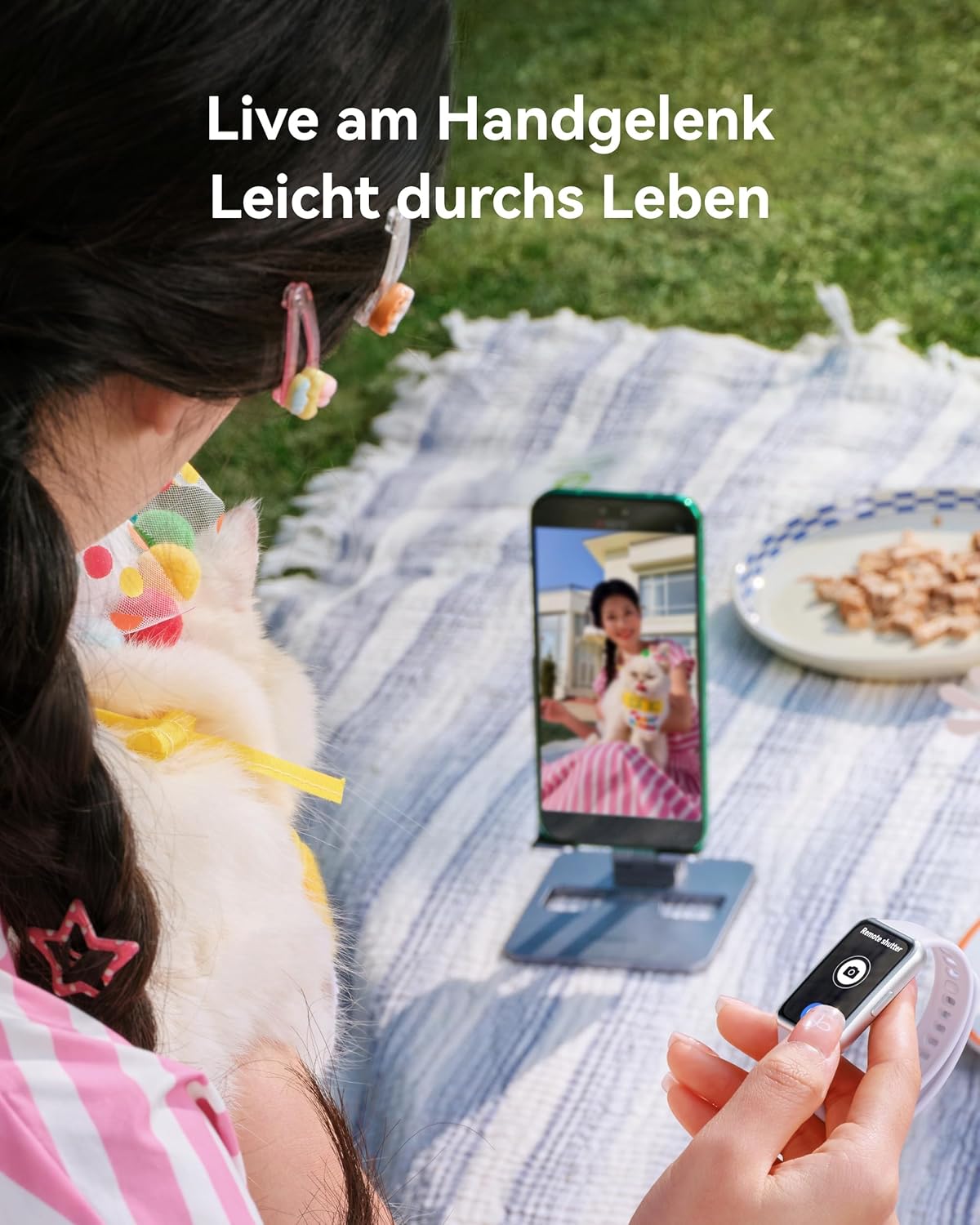 HUAWEI Band 11 Smartwatch, Fitness-Tracker mit 1,62-Zoll-AMOLED-Display, 1500 Nits, Herzfrequenz- und Schlaf-Tracking, SpO2, bis zu 14 Tage Akku, emotionales Wohlbefinden, Bluetooth, Android und iOS, Lila – Bild 4