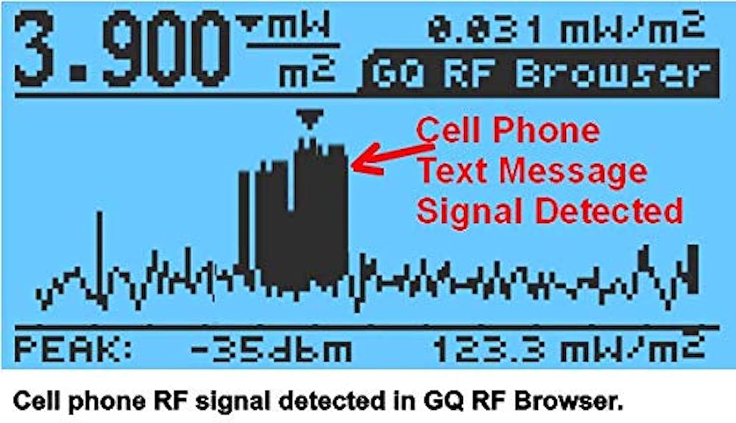 Fortschrittliche elektromagnetische Mehrfeldstrahlung EMF-390 3-in-1 EMF ELF RF HF-Messgerät, Mobilfunk-Turmdetektor-Datenlogger – Bild 4