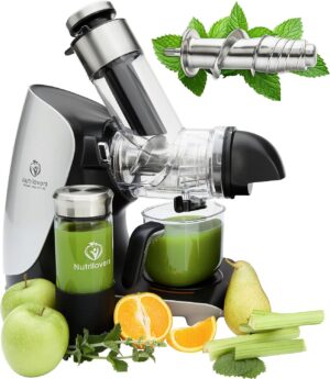 Green-Press Edelstahl Slow Juicer 3...