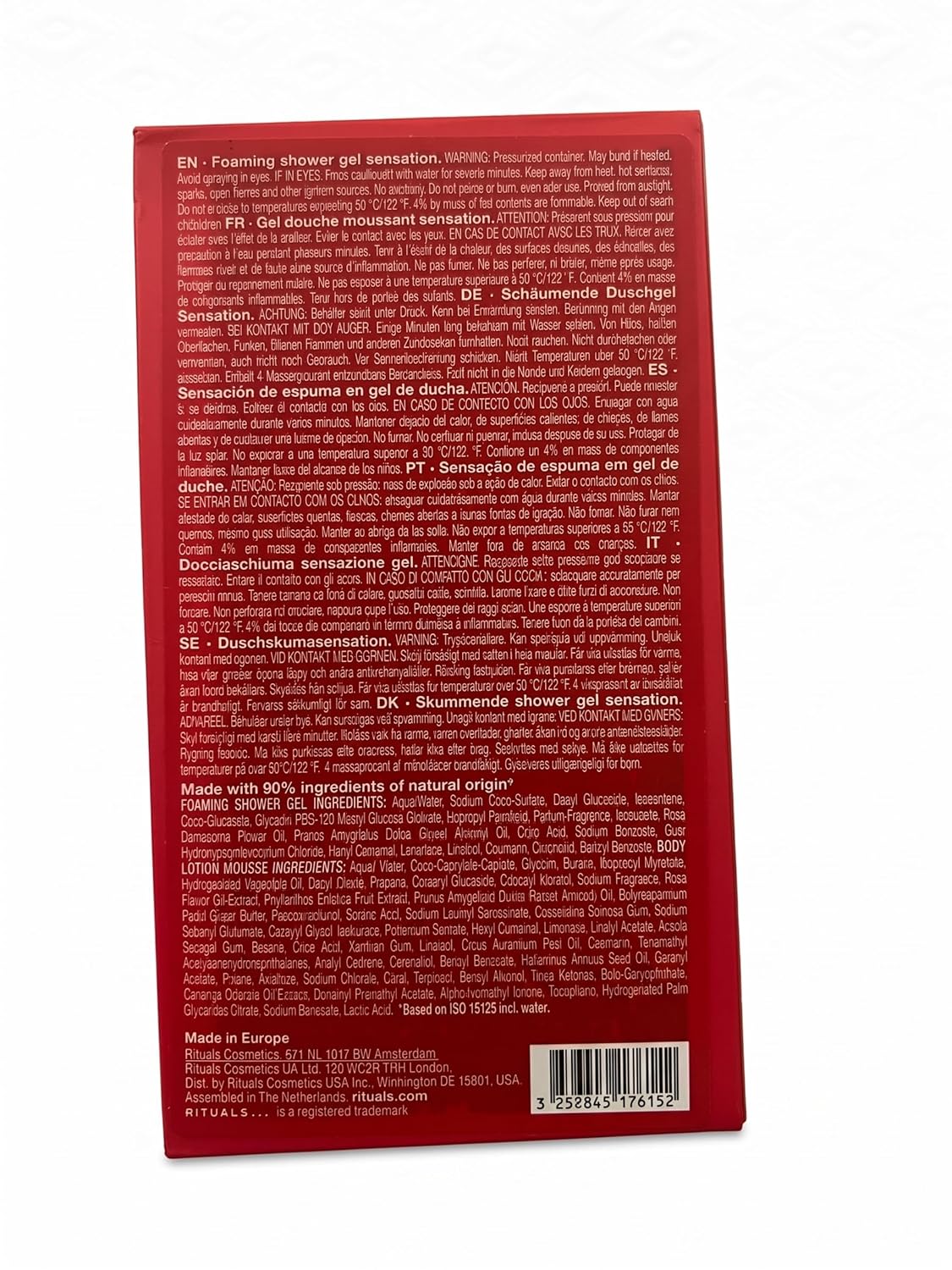 RITUALS The Ritual of Yozakura Geschenkset Schäumendes Duschgel und Körperlotion-Mousse, schwarzer Reis und Yoshino-Kirsche, je 50 ml – Bild 2