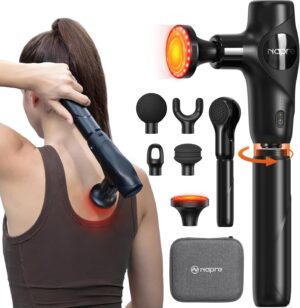 NAPRE 3-in-1-Mini-Massagepistole mi...